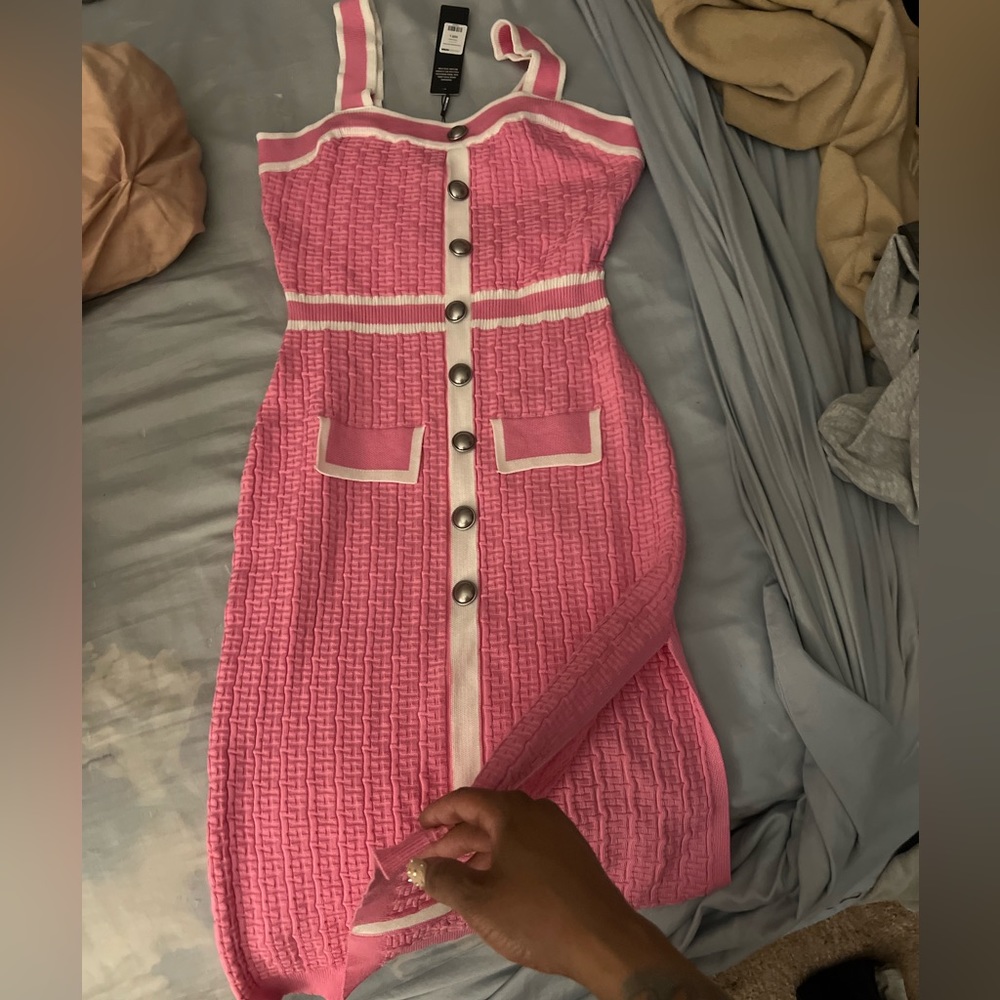 Pink dress